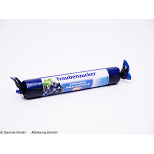 Produktbild von INTACT Traubenzucker Rolle schwarze Johannisbeere