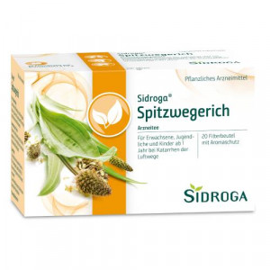 Produktbild von SIDROGA Spitzwegerich Tee Filterbeutel