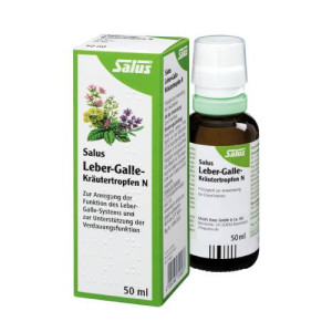 Produktbild von LEBER GALLE Kr&auml;utertropfen N Salus