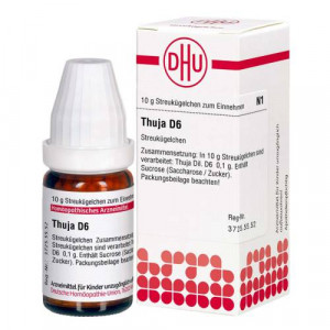 Produktbild von THUJA D 6 Globuli