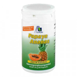 Produktbild von PAPAYA ANANAS Enzym Kapseln
