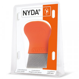 Produktbild von NYDA L&auml;use- und Nissenkamm Metall