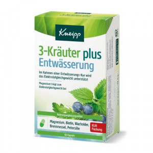 Produktbild von KNEIPP 3-Kr&auml;uter Entw&auml;sserung Kapseln
