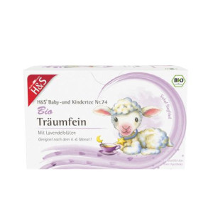 Produktbild von H&S Bio Baby- u.Kindertee Tr&auml;umfein Filterbeutel