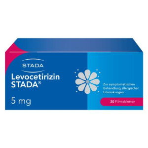 Produktbild von LEVOCETIRIZIN STADA 5 mg Filmtabletten
